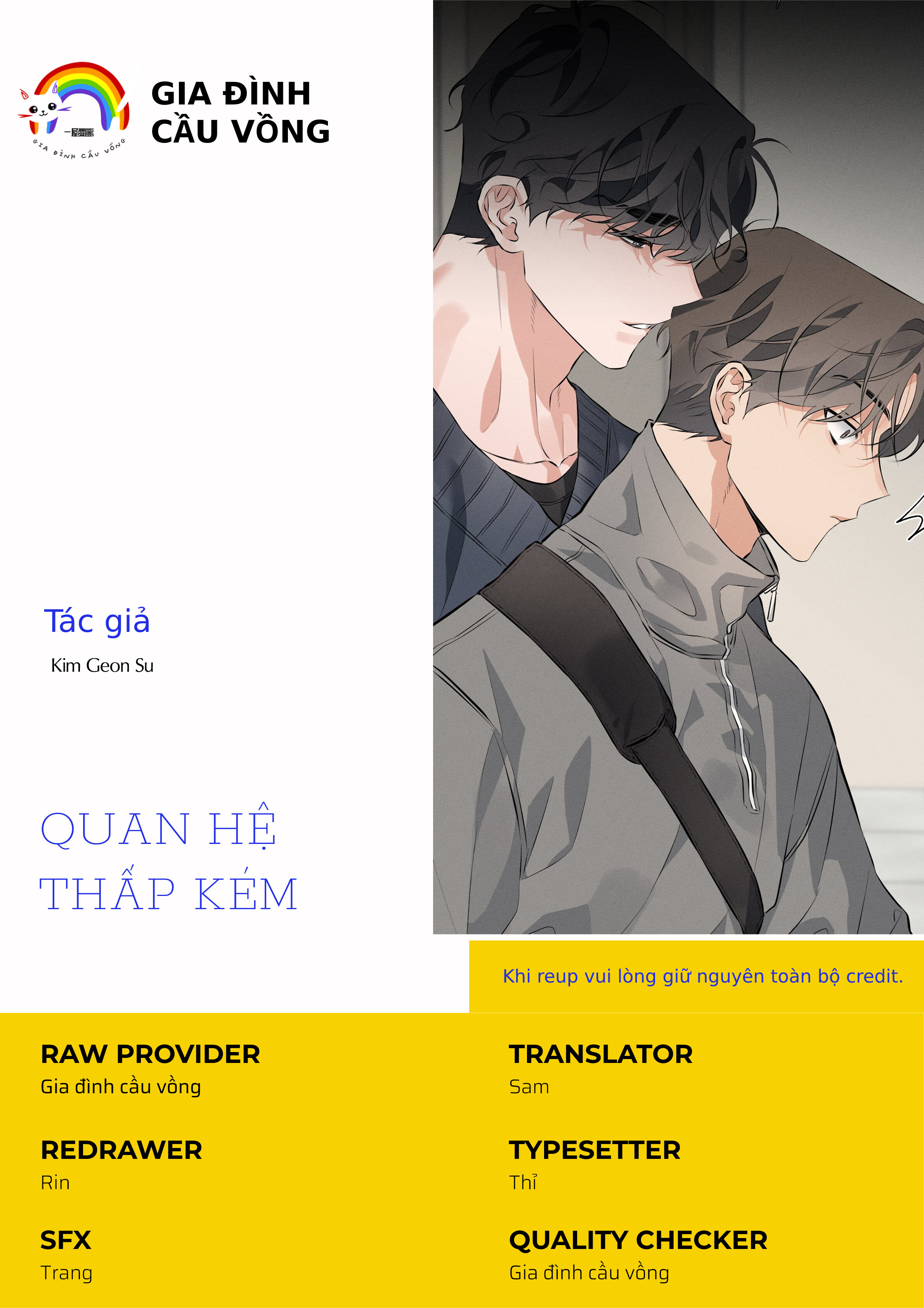 QUAN HỆ THẤP KÉM chapter 10