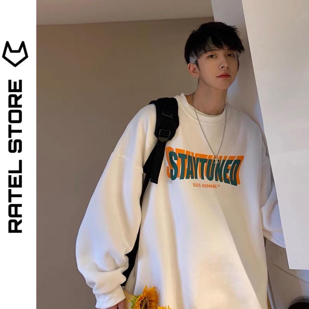 Áo Sweater Nỉ Bông Nam Nữ STAYTUNED Unisex Form Rộng