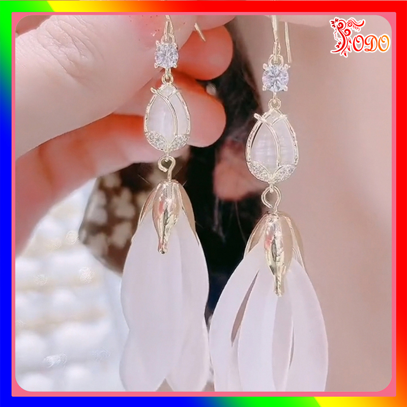 Bông tai kiểu lấp lánh đính đá đi chơi đi dạo BX91 đơn giản dễ thương sành điệu thanh lịch - [Thời Trang ToDo]