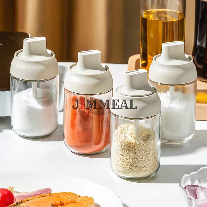 Bộ Lọ, Hộp, Hũ Đựng Gia Vị, Hũ Thủy Tinh Đựng Gia Vị250ml + Chai Đựng Dầu Ăn 500ml