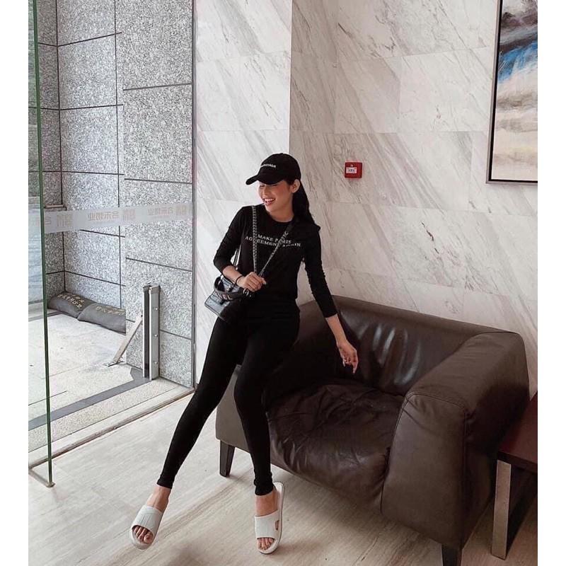 Quần legging nữ cạp cao dáng dài thể thao Rainbow cao cấp Quần legging thể thao nữ cạp cao dáng dài