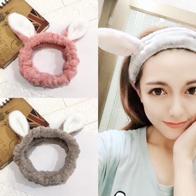 Băng đô tai thỏ siêu dễ thương