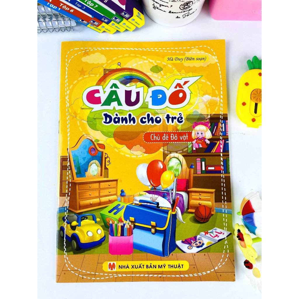 Sách - Combo 2 cuốn Chuyện Kể, Câu Đố Dành Cho Trẻ - Chủ đề gia đình, đồ vật - ndbooks