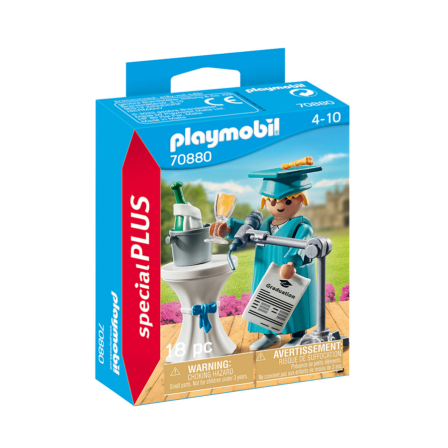 Đồ chơi mô hình Playmobil - Nhân vật Sinh viên trong ngày lễ tốt nghiệp