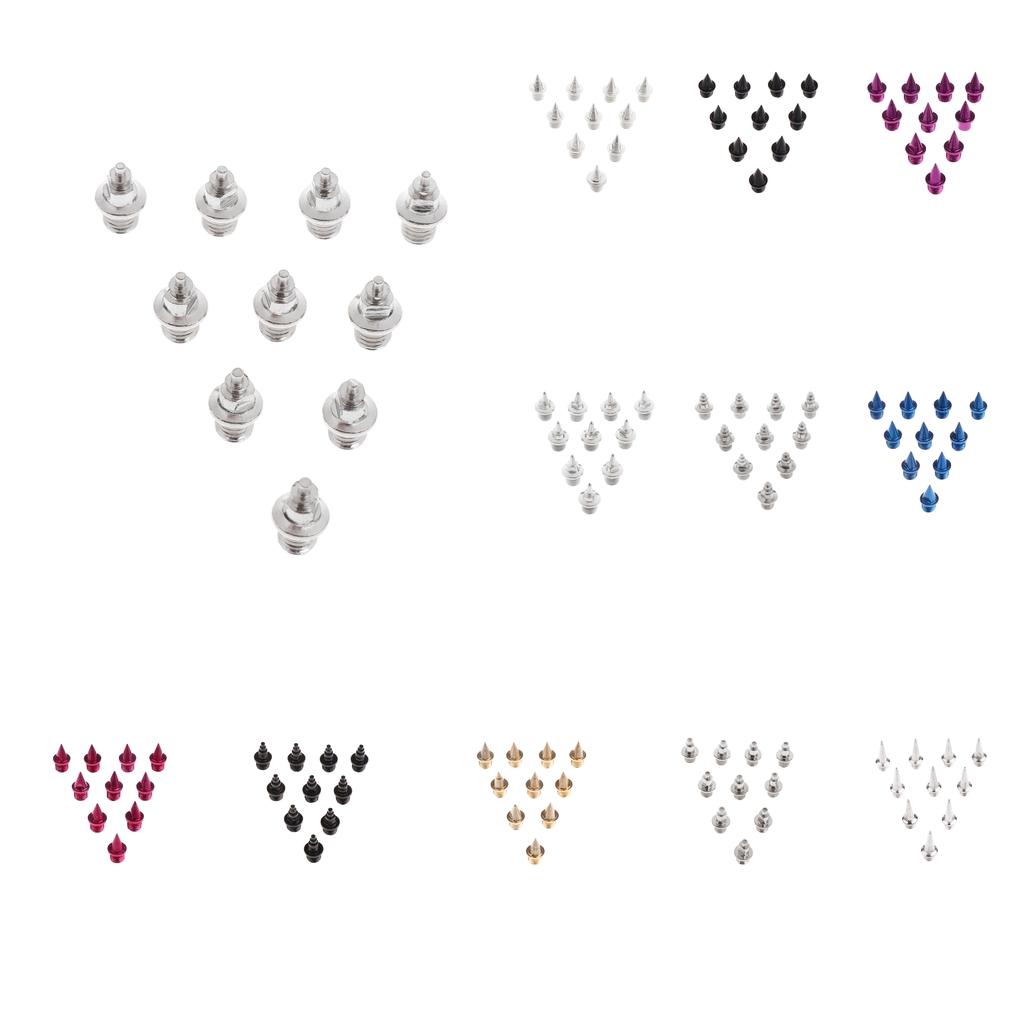 10x Outdoor Carbon Steel Track Spikes Replacement