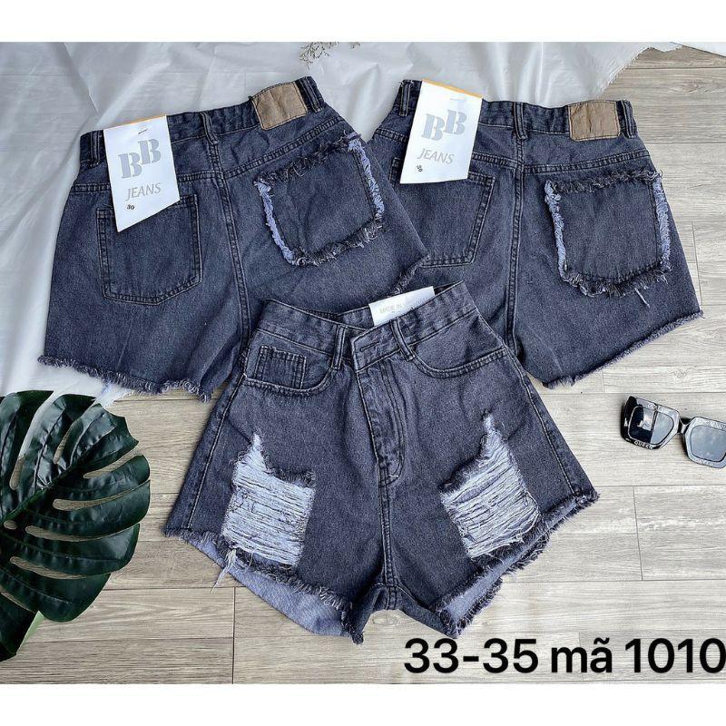 SIZE 30_35 SORT JEAN XÁM RÁCH BIGSIZE LƯNG CAO