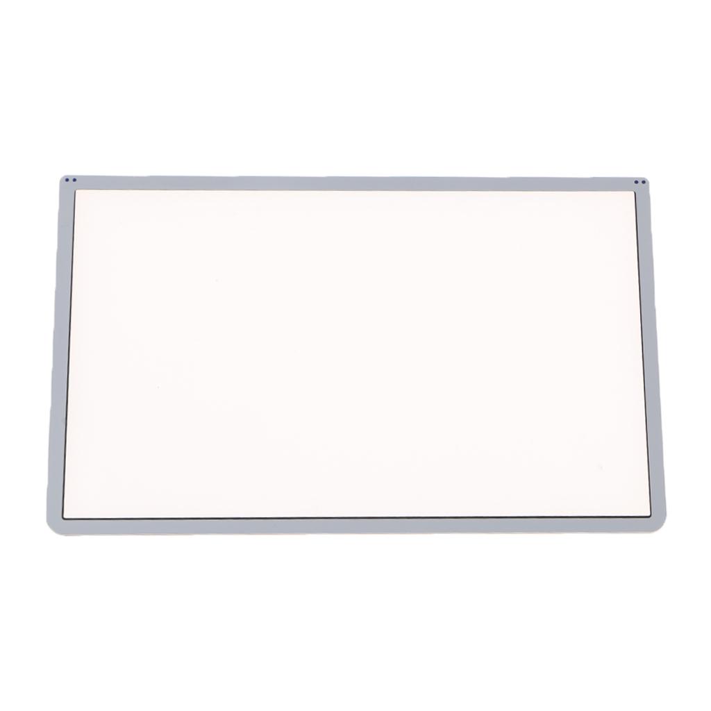 Replacement Blue Top Screen Frame Lens Cover LCD Screen Protector Compatible with Nintendo New 3DS XL LL