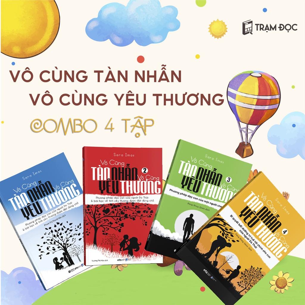 [ Thăng Long Books ] Sách Combo Vô Cùng Tàn Nhẫn Vô Cùng Yêu Thương (Tập 1 + Tập 2 + Tập 3 + Tập 4)