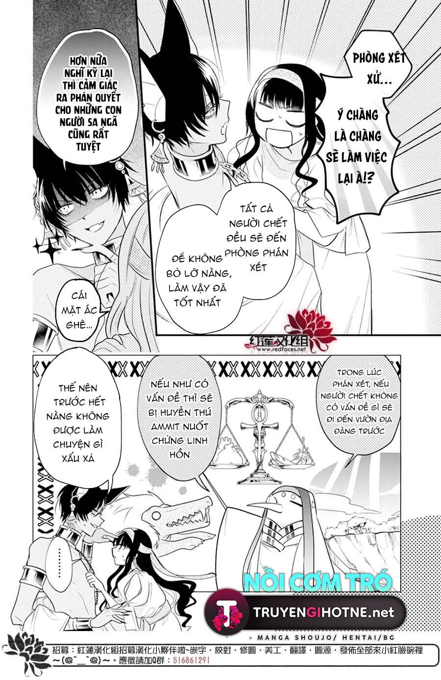 merritt và vị thần ai cập rảnh rỗi chapter 8.2 9