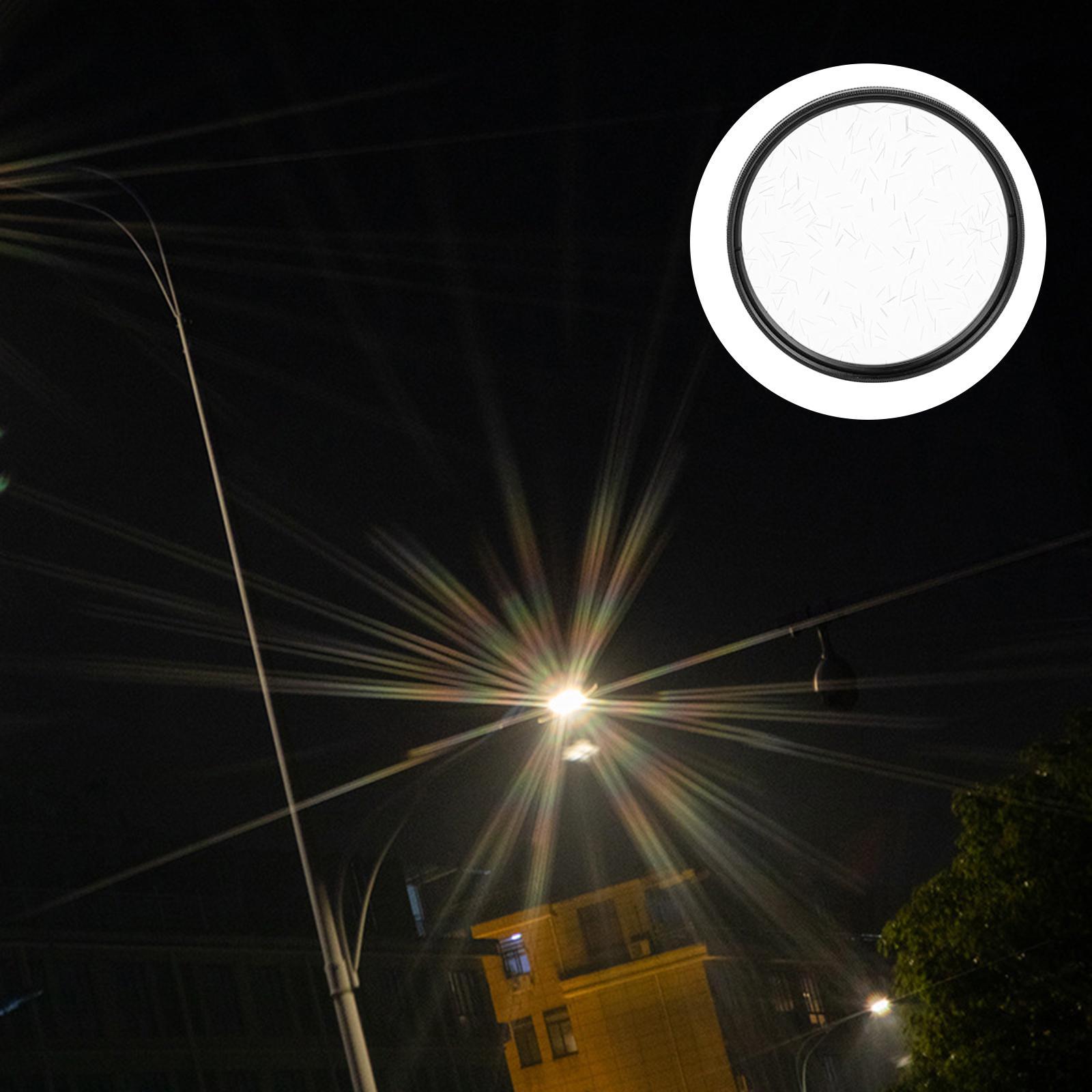 Starlight Effect Filter Special Effects Filter for DSLR Cameras Recording