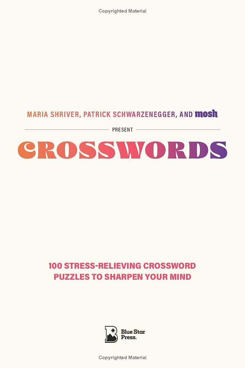 Sách ngoại văn: 100 Stress - Relieving Crossword Puzzles To Sharpen Your Mind