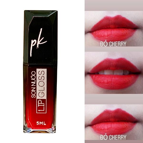 Son PK Phấn Nụ Hoàng Cung màu đỏ cherry/ hồng ruby/cam đất