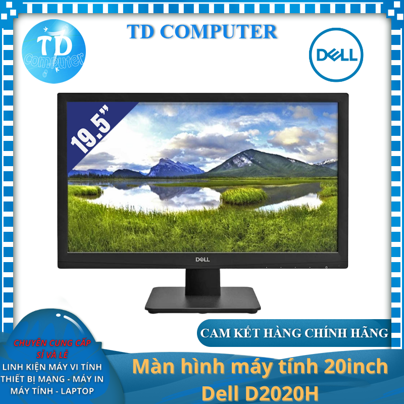Màn hình máy tính 20inch Dell D2020H - Hàng chính hãng FPT phân phối