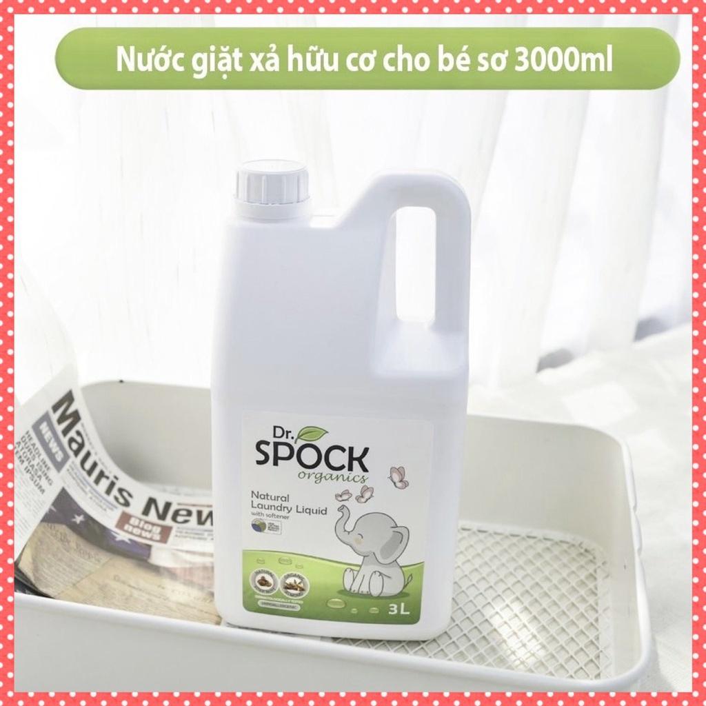 Nước giặt xả Dr Spock 3000ml