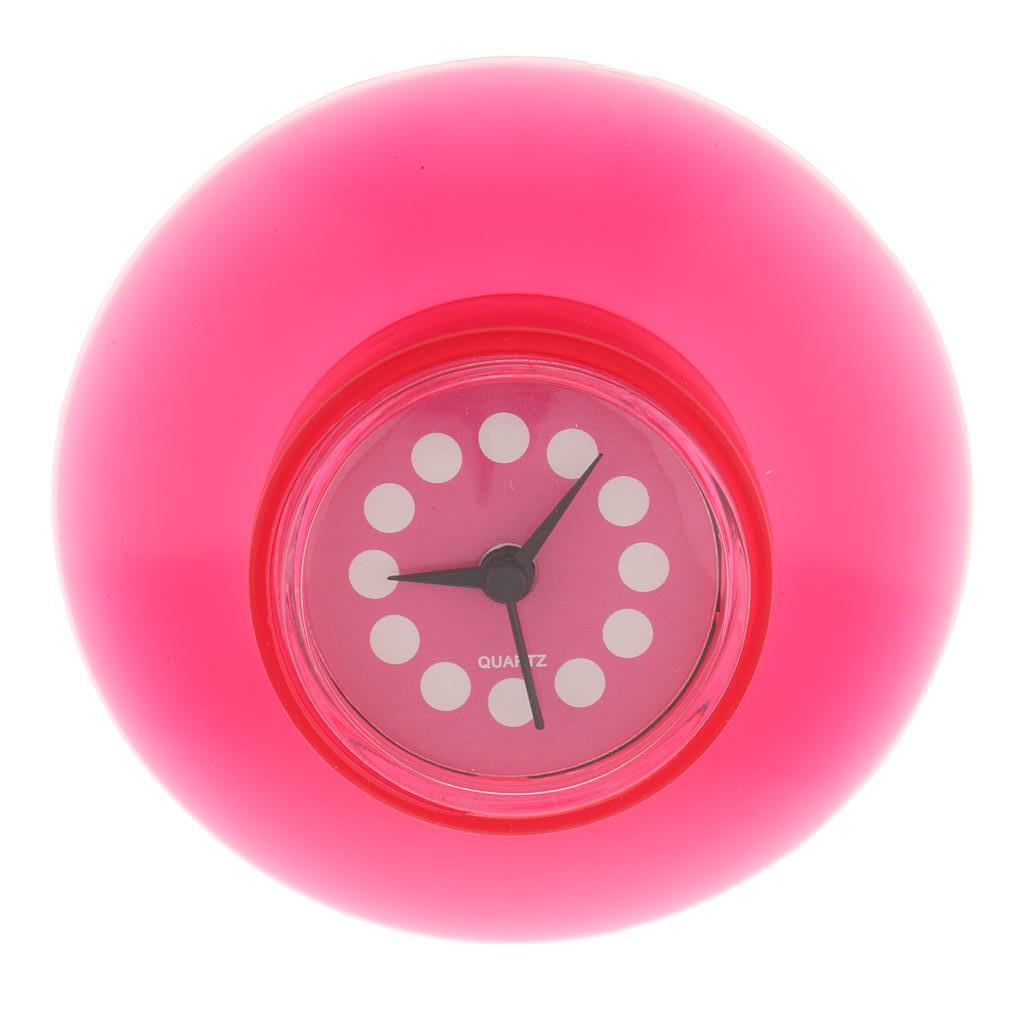 Mini Waterproof Shower Clock with Suction Cup for Bathroom Kitchen