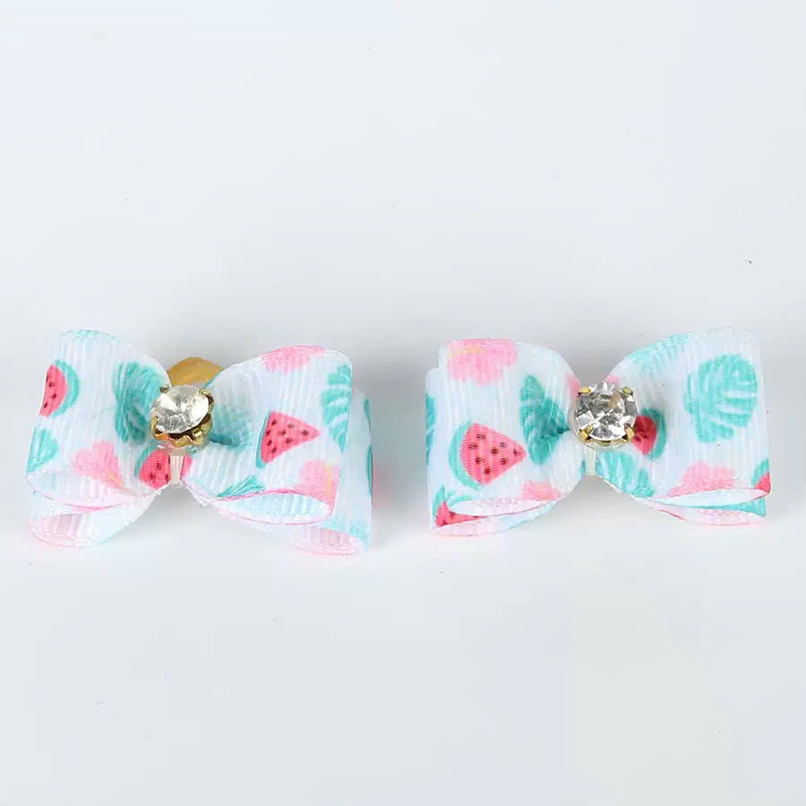 NƠ KẸP TÓC SANG TRỌNG NHIỀU MÀU DỄ THƯƠNG MÃ 17 XINH XẮN CHO THÚ CƯNG CHÓ MÈO