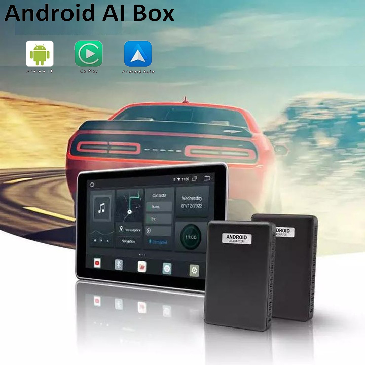 AndroidBox Ai Thế Hệ Mới Nhất dành cho xe ô tô. Android Chip 8 nhân, ram 4G, rom 64G PLC-S21E