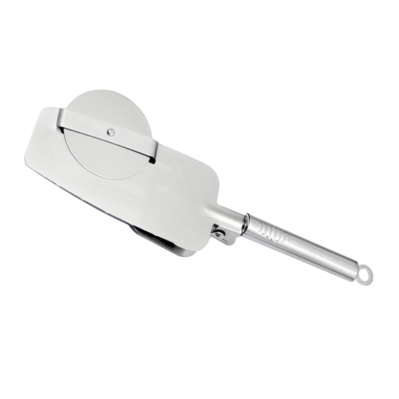 Kitchen Large Pizza Cutter Wheel with Clip Easy to Hold Pizza Cutter