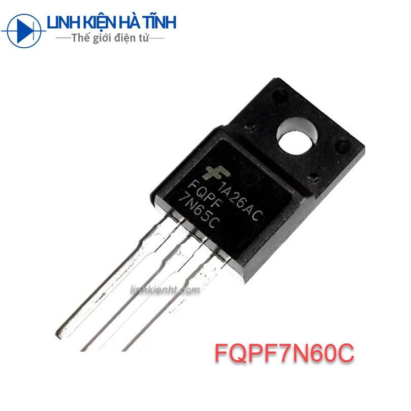 MOSFET 7N60 7N60C FQPF7N60C 7A 600V (Kênh N)