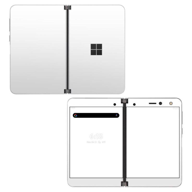 Skin decal dán Surface Duo mẫu Solid State White (đã cắt sẵn, dễ dán)