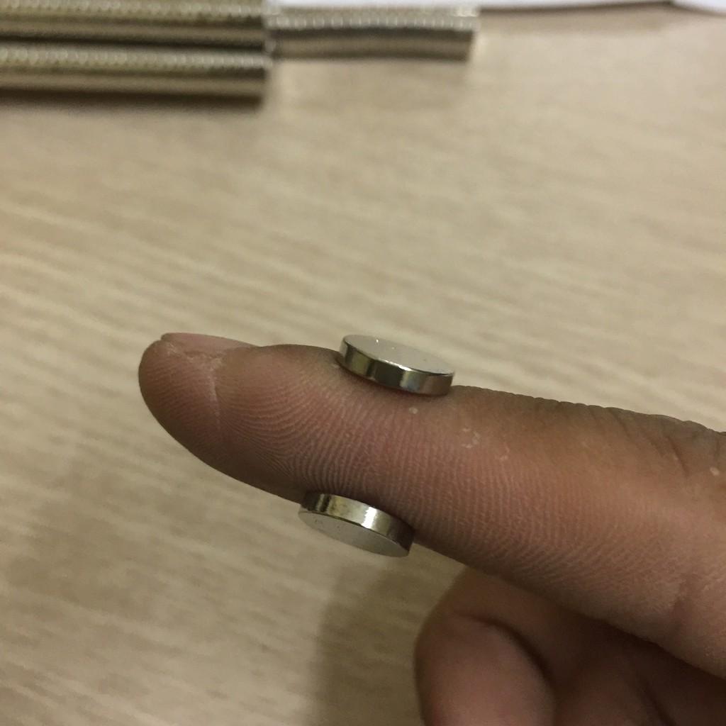 Com bo 10 viên Nam châm kích thước 10x2mm