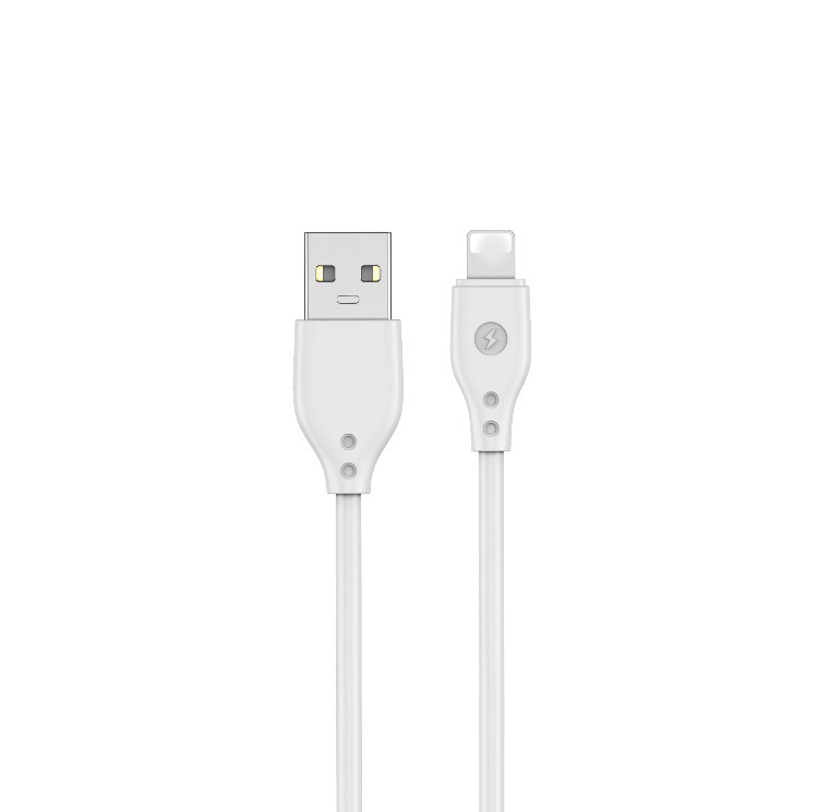 Cáp sạc Wiwu Pioneer Wi-C001  cho điện thoại thông minh USB to Ip hỗ trợ sạc nhanh, bảo vệ an toàn sạc - Hàng chính hãng