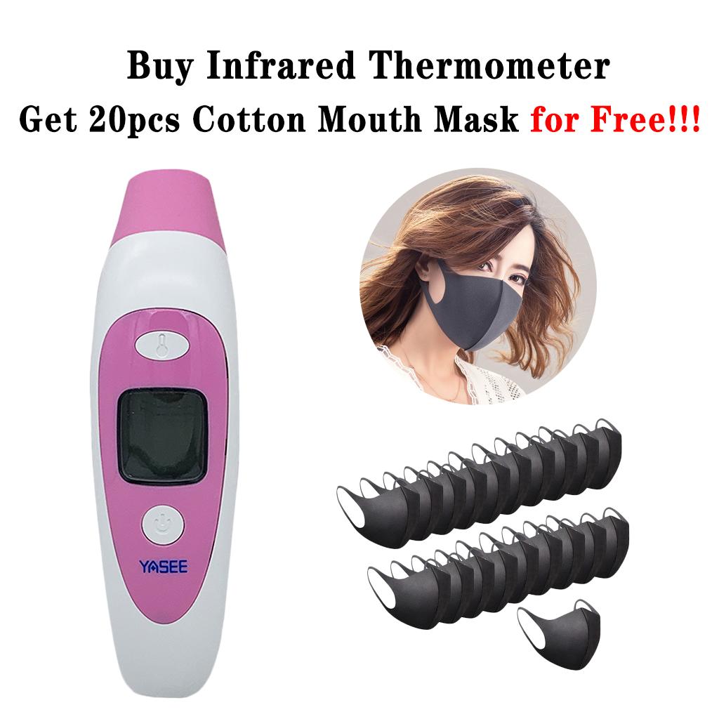 LCD Infrared Thermometer Non-Contact Digital IR Thermometer With Backlit