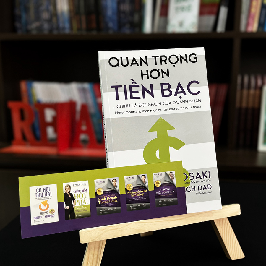 Quan trọng hơn tiền bạc... chính là đội nhóm của doanh nhân