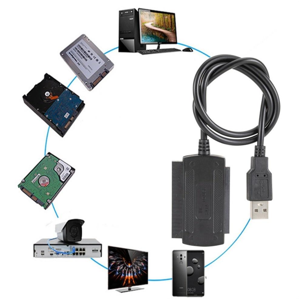 USB 2.0 Sata 3 Cable SATA to USB IDE Adapter High Speed For 2.5 3.5 Hard Disk Drive HDD SSD Converter IDE SATA Adapter