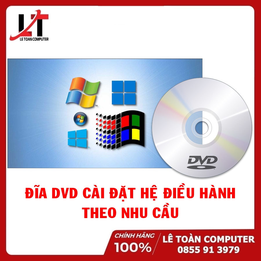 Đĩa DVD Cài Đặt Hệ Điều Hành Theo Nhu Cầu