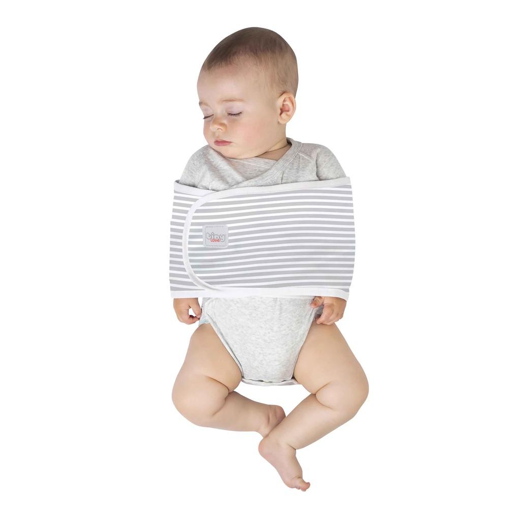 Nhộng chũn quấn ủ kiêm túi ngủ và quấn ủ tay 100%  Cotton cho bé sơ sinh Tinylove luyện bé ngủ easy - tặng 2 khăn quàng cổ cotton