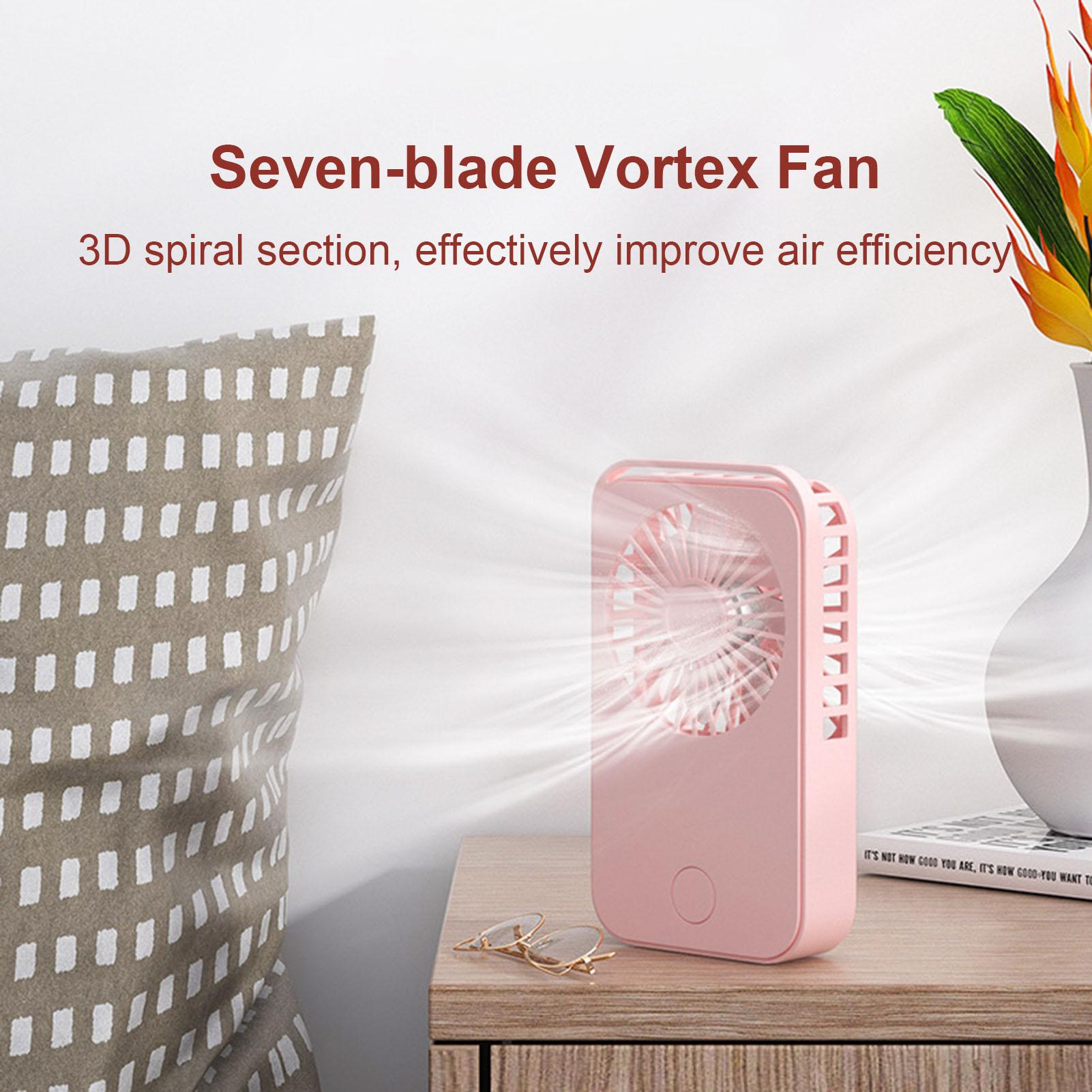 Quạt cầm tay mini Sạc USB, để bàn di động