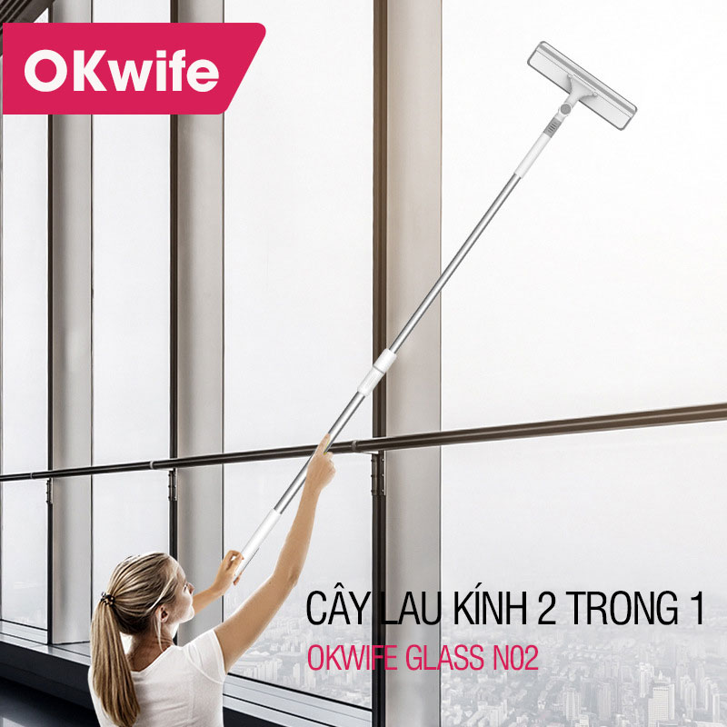 Vải bông lau kính thay thế cho cây lau kính OKwife Glass N02