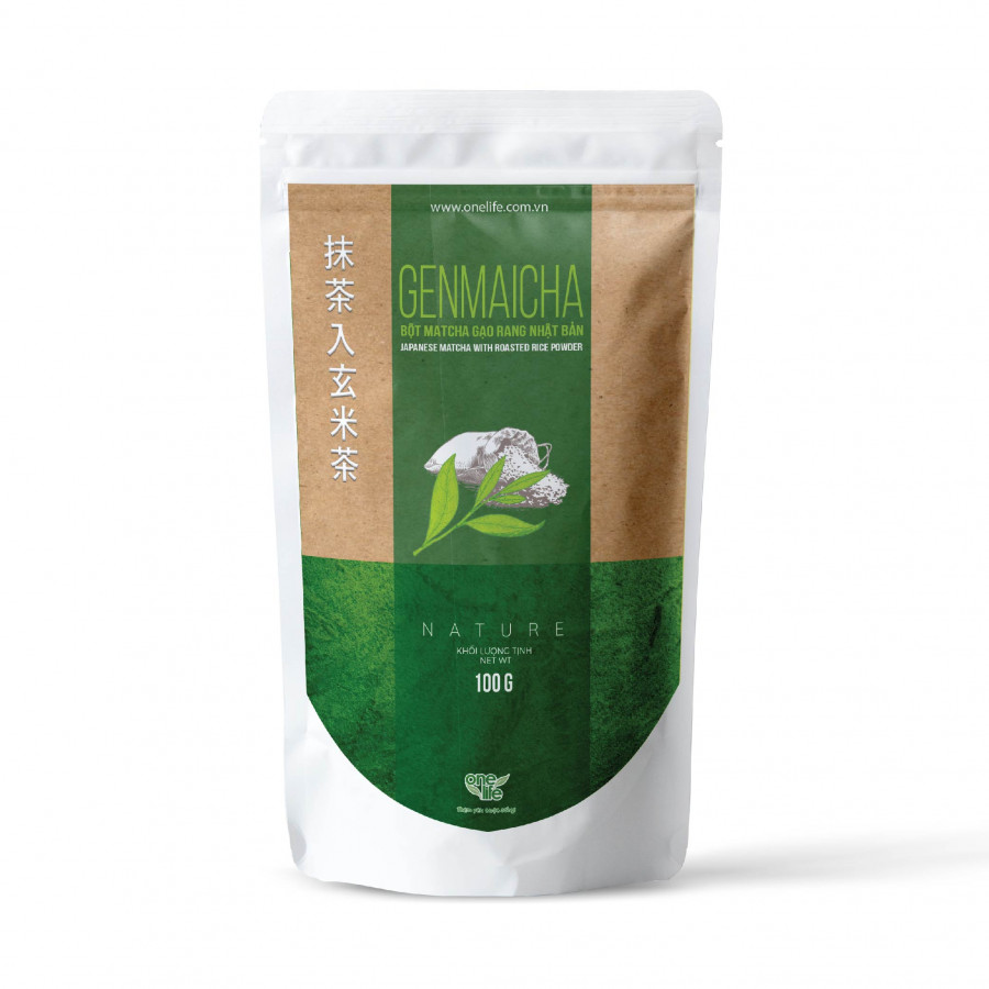 Bột Matcha Onelife Gạo Rang 100g