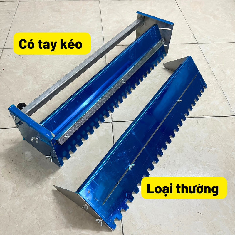 Máng Kéo Răng Cưa INOX - Bay Răng Cưa Ốp Lát Gạch - Bay Kéo Răng Cưa Tạo Rãnh Dán Gạch - Từ 60cm Kéo Dài Đến 110cm