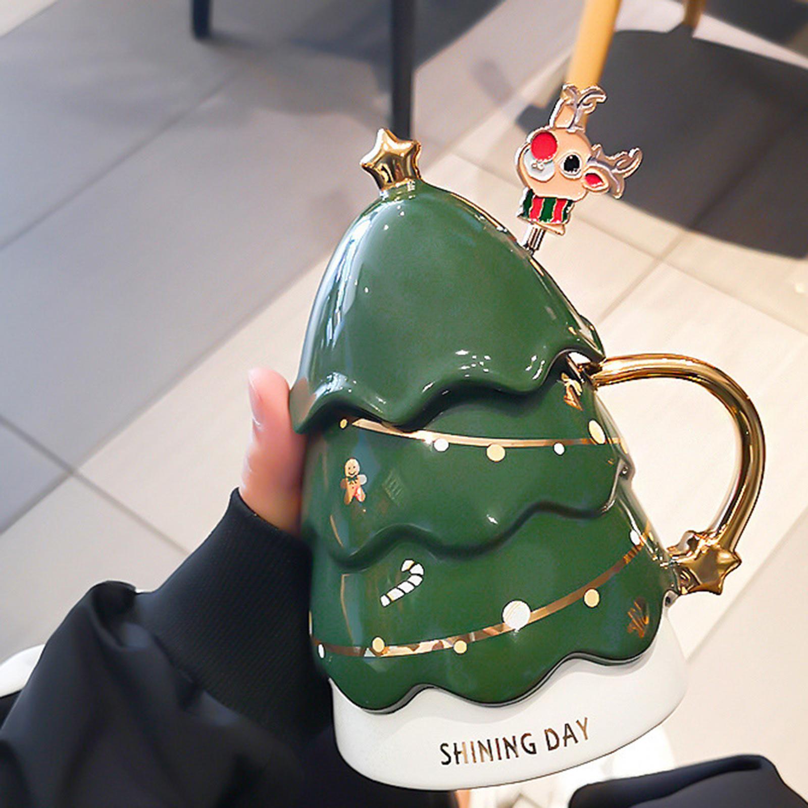 Coffee Mug Cup with Lids for Tea Drinks Women Men Gifts