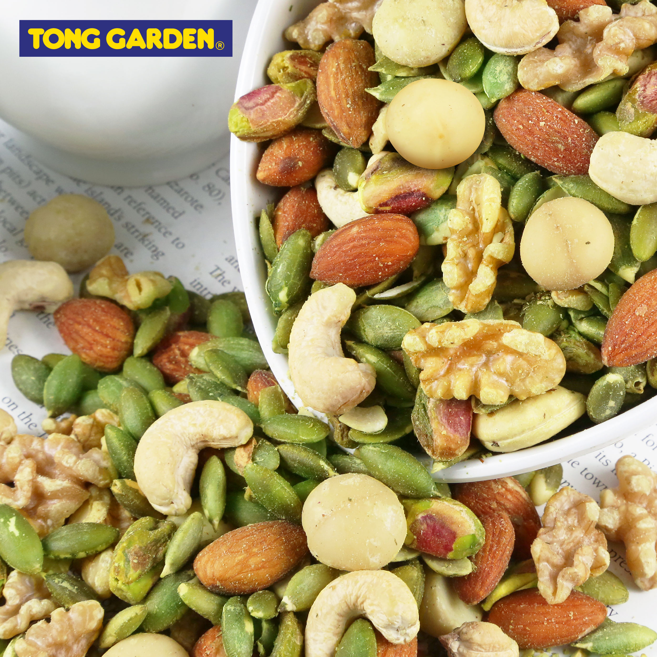 HỖN HỢP HẠT SẤY TONG GARDEN 75G