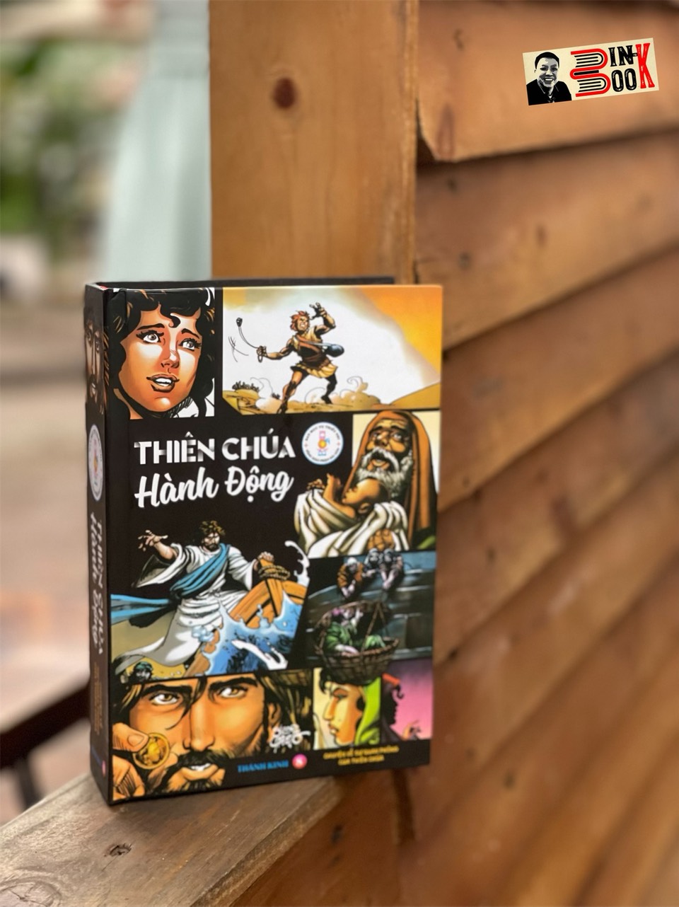 (Trọn bộ - Bìa cứng – Truyện tranh in màu) THIÊN CHÚA HÀNH ĐỘNG - Sergio Cariello minh hoạ - Ban mục vụ thiếu nhi tổng giáo phận Sài Gòn dịch – Nxb Tôn Giáo