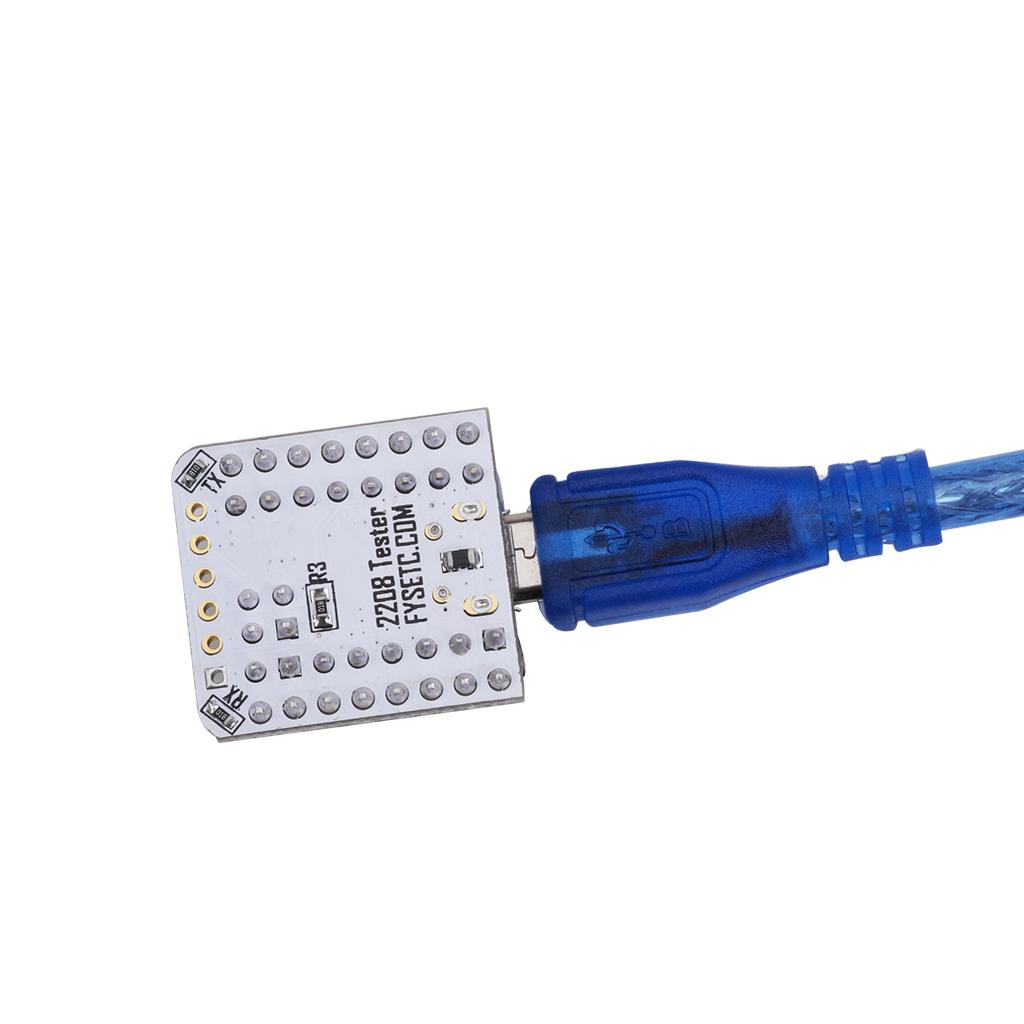 TMC2208 Tester Module Controller Board USB To Serial Adapter With USB Cable