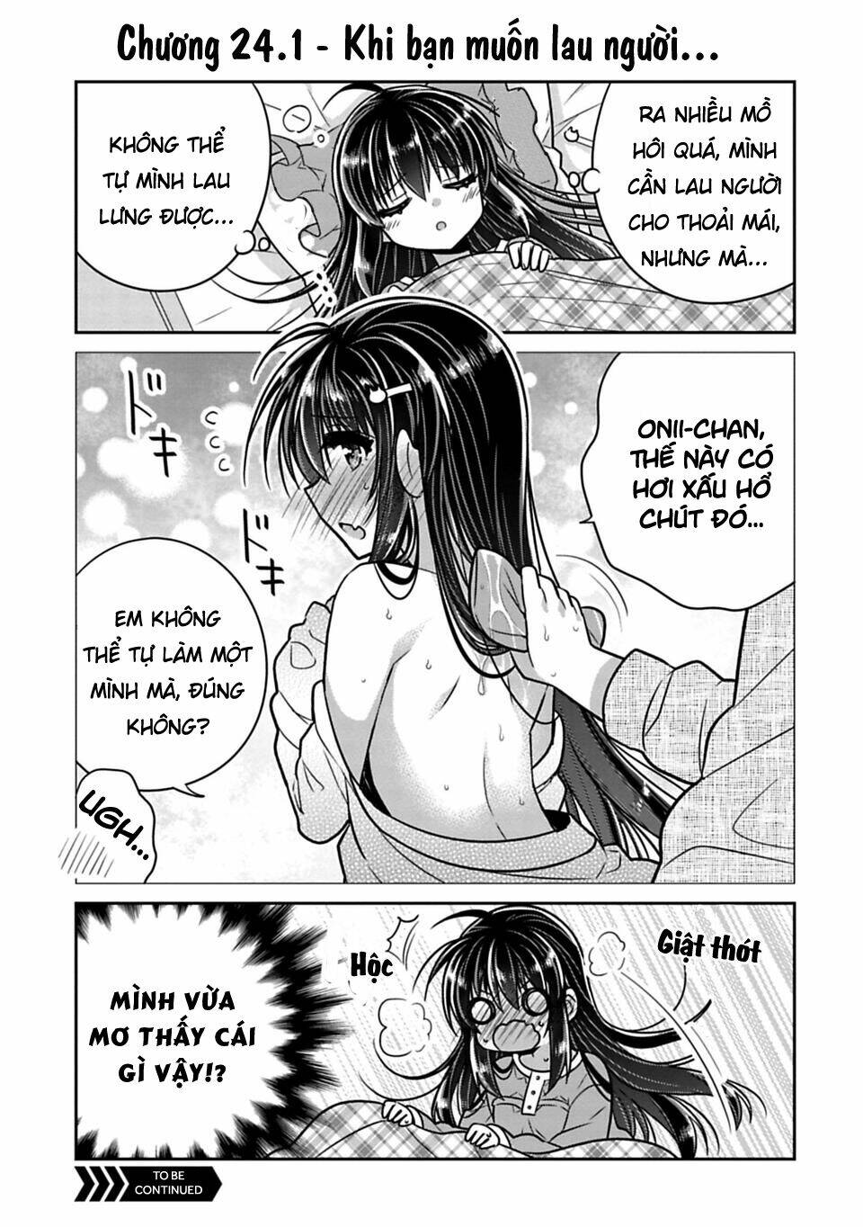 siscon ani to brocon imouto ga shoujiki ni nattara chapter 24.1 1