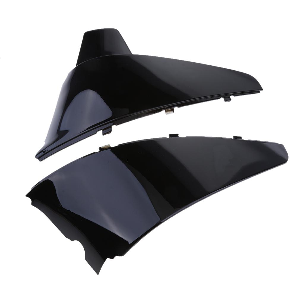 Batteries Side Fairing Cover for Honda Shadow VLX 600 VT600C STEED400 Models Black