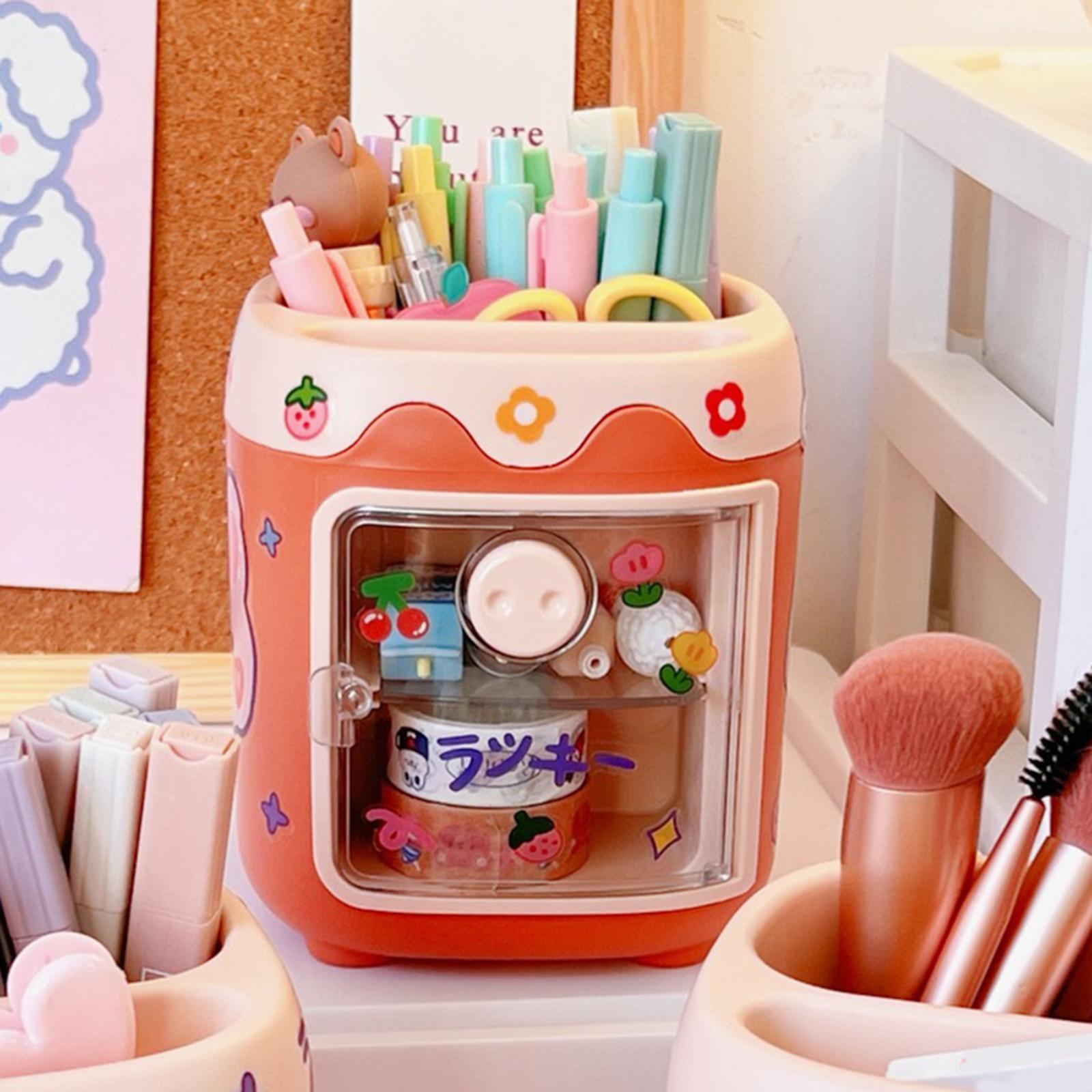 Cute Pen Holder Holder Desktop Organizer for Home Office Desktop Organization
