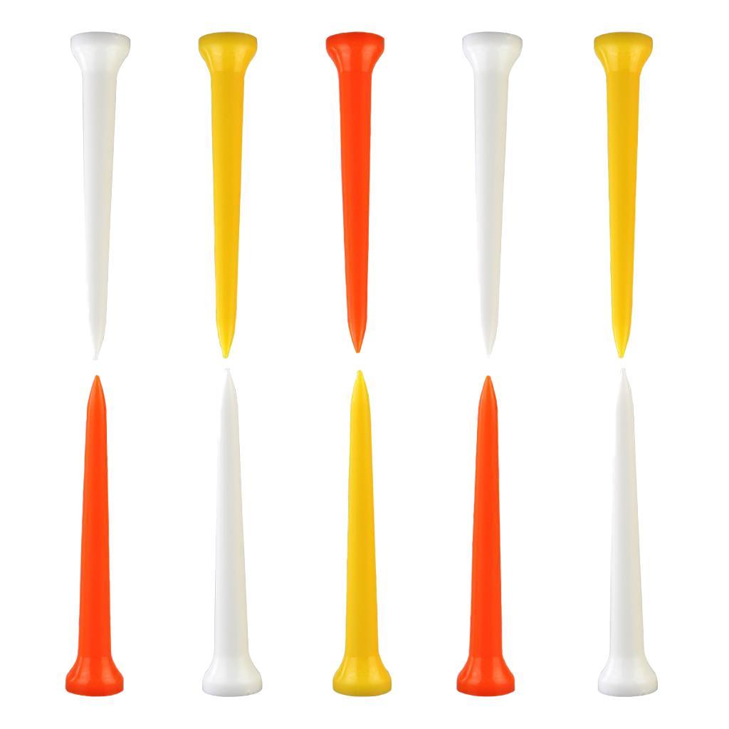 Bulk 10Pcs Golf Driving Range Tees Low Friction  Golf Nails Accessory