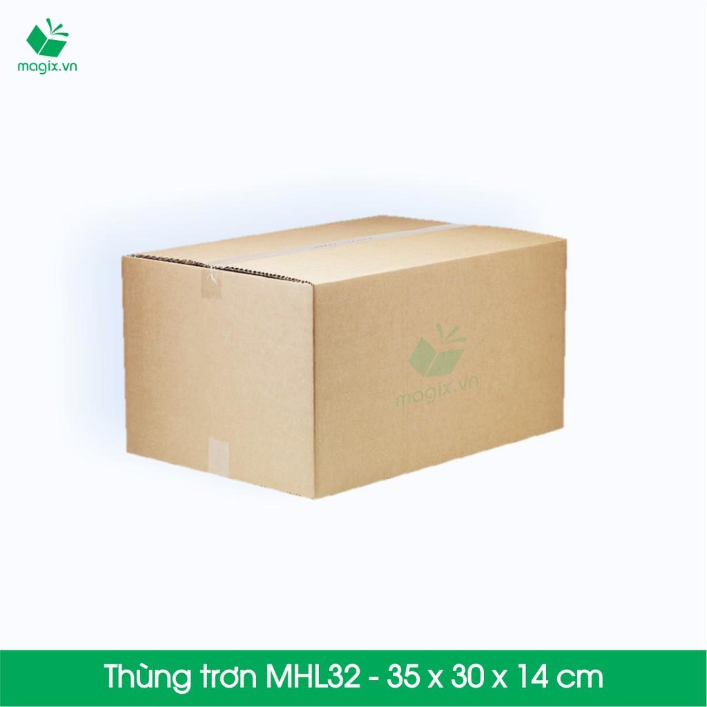 20 Thùng hộp carton - Mã MHL32 - Kích thước 35x30x14 (cm)