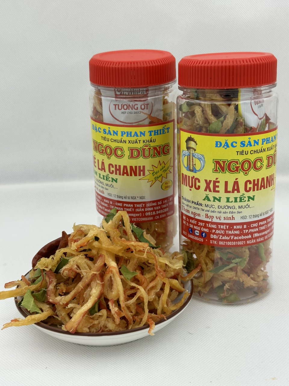 Đặc sản Phan Thiết - Mực Xé Lá Chanh Gói 50 Gram Sản Phẩm Trải Nghiệm Đã Chế Biến Ăn Liền Ngon Ơi Là Ngon. Hạn Sử Dụng 12 Tháng Kể Từ Ngày Đặt Hàng - OCOP 4 Sao