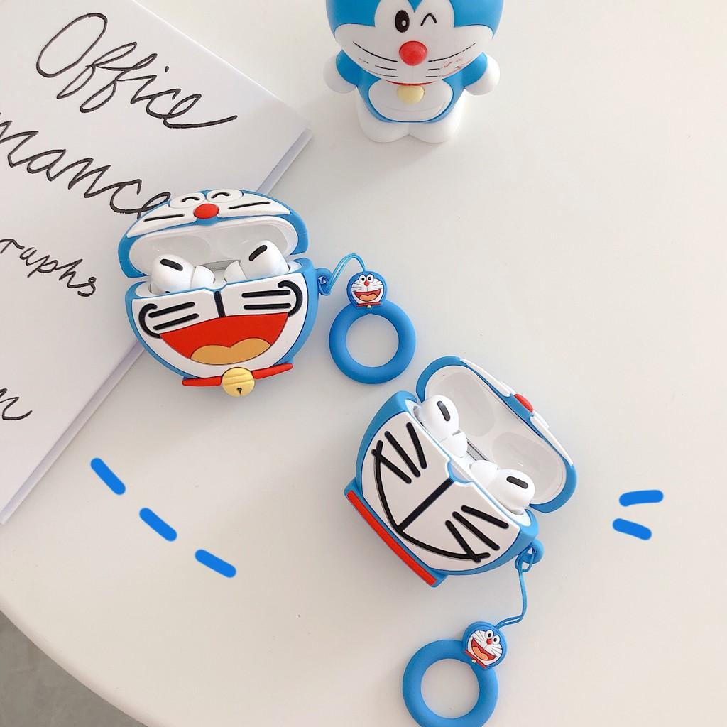 Case bảo vệ dành cho tai nghe Airpods Hình Doremon