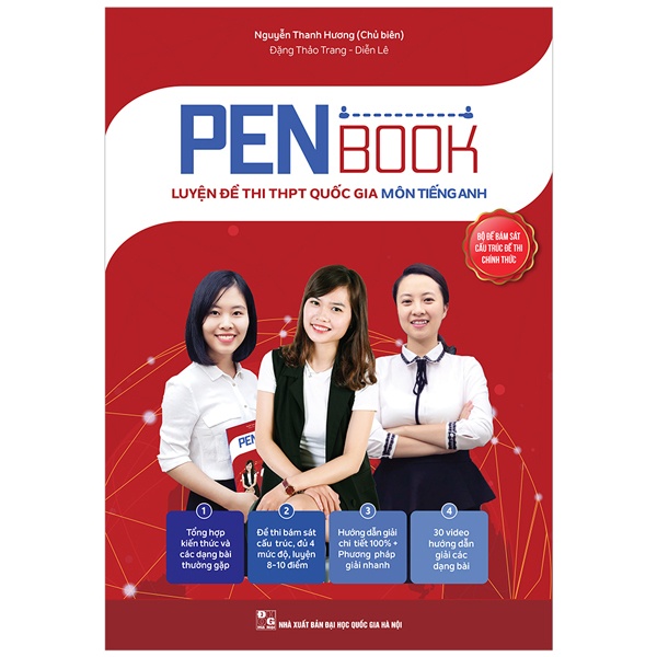 Sách PENBOOK: Luyện Thi Tốt Nghiệp THPT Môn Tiếng Anh - BẢN QUYỀN