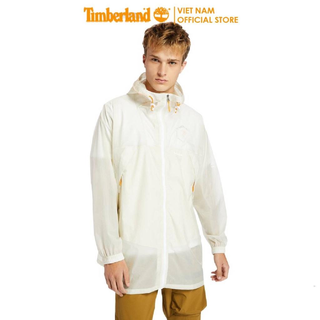 Áo Khoác Đi Mưa Nam Field Trip Lightweight Waterproof Poncho Màu Trắng Timberland TB0A2CZ514