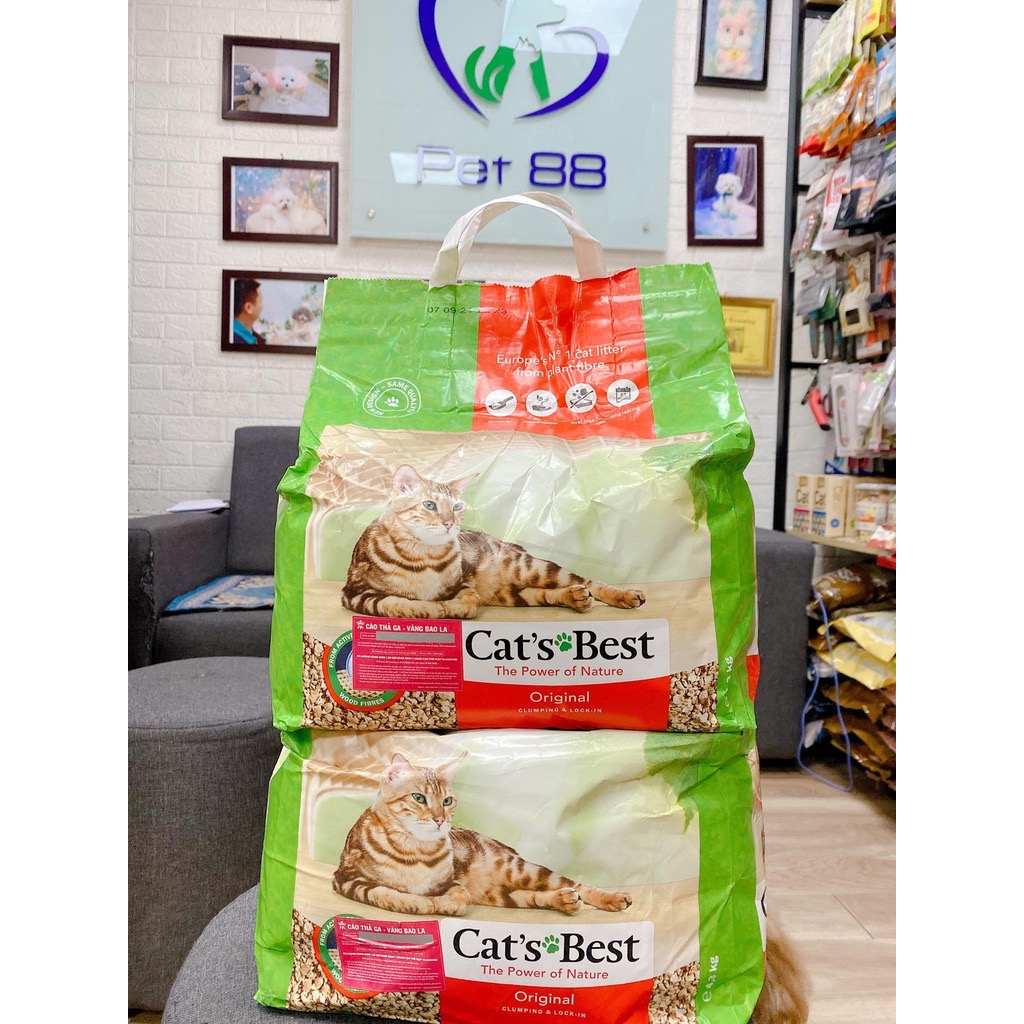  CÁT GỖ HỮU CƠ CAT’S BEST cho mèo