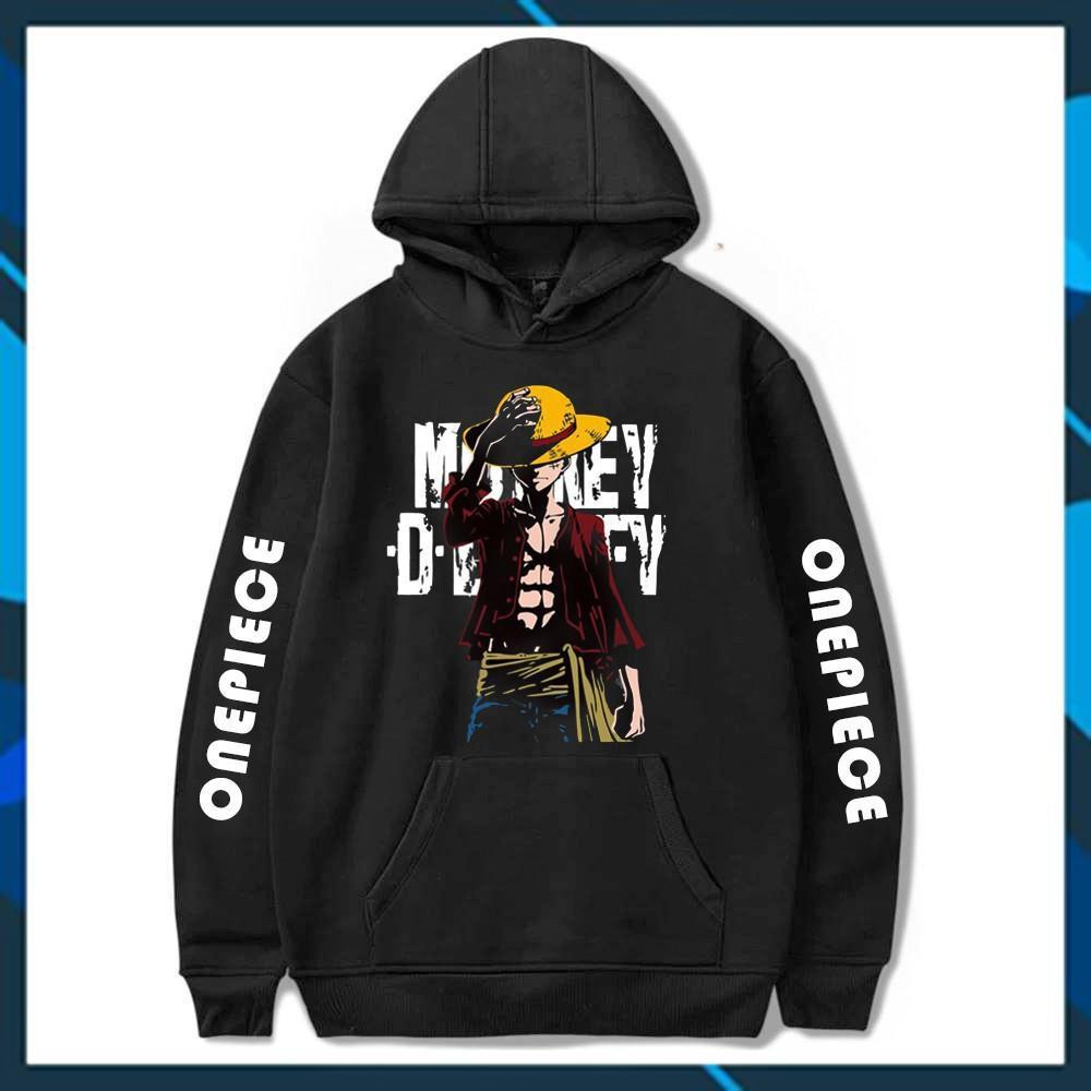 [ONE PIECE HOT ] SALE HOT  Áo Hoodie One Piece mẫu mới siêu chất / nỉ da cá mát - Mẫu 7